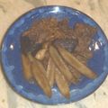 砧の渓流釣師's cooksnap of when they made ご飯がすすむ☆牛肉ゴボウの甘醤油煮込み.