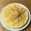 クック594XTE☆'s cooksnap of when they made 桃のレアチーズケーキ.