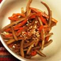 みぅ㌧'s cooksnap of when they made 冷めても美味しいきんぴらごぼう.