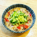 YUZVIO's cooksnap of when they made もずく・納豆・えのきをずずっとね♪.