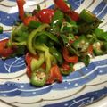 クックN7Y50W☆'s cooksnap of when they made オクラとピーマンのおかか和え.