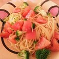 ▼△▼△▼△▼△▼△'s cooksnap of when they made 冷製和風トマトパスタ.