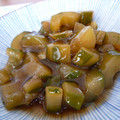 ポテリ's cooksnap of when they made きゅうりのとうがん煮.