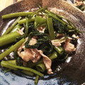 yukachin29's cooksnap of when they made 空芯菜と豚肉の中華炒め.