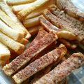Nocciola☆'s cooksnap of when they made パン耳で簡単ラスク・シナモン＆抹茶.