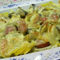 aya___mama's cooksnap of when they made あまりもの♥ぎゅうぎゅう焼き.