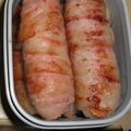 いいくん's cooksnap of when they made 簡単！３つの味の豚バラ魚肉ソーセージ巻き.