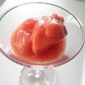 野菜のはたけ's cooksnap of when they made 冷凍トマトで♪冷え冷えデザート.