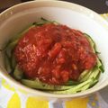 クックM704I9☆'s cooksnap of when they made トマトでぶっかけ冷やしサラダうどん☆.
