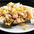 ぼーちゃんすぺしゃる's cooksnap of when they made ガリバタこがし醤油の簡単とうもろこし炒飯.