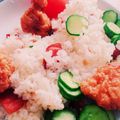 aceman's cooksnap of when they made 簡単美味しい★スパムチャーハン.