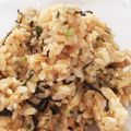 Kayudamaya's cooksnap of when they made 5分で激旨♡青じそ香る簡単チャーハン.