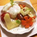 みぃーーみ☆'s cooksnap of when they made ＊じゃがいもソーセージポーチドエッグで.