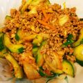 マイコラス's cooksnap of when they made キュウリと豚ひき肉のキムチ炒め.