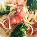 yorei's cooksnap of when they made ツナトマトの冷製パスタ.