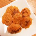 ハナアオイ's cooksnap of when they made じゃがいもおやき(人参)♡離乳食てづかみ.