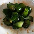 ゆきっっっ's cooksnap of when they made パパｯと即席漬物(きゅうり).