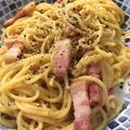 loaloa's cooksnap of when they made 全卵で作る！カルボナーラ♪.