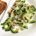 yukky7's cooksnap of when they made 苦くないゴーヤサラダ.