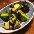 パンダcoぱんだ's cooksnap of when they made 簡単美味しい!きゅうりと塩昆布の浅漬け.