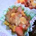 watyami's cooksnap of when they made ごぼうとベーコーンチーズでおつまみおかず.