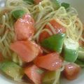 nontan_0812's cooksnap of when they made スイチリとトマトの混ぜるだけパスタ♪.