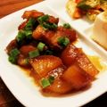 ＊メグリンヌ＊'s cooksnap of when they made 豚バラブロックと大根の甘醤油煮.