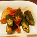 ＊メグリンヌ＊'s cooksnap of when they made オクラのキムチ和え.