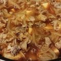 ルナピース's cooksnap of when they made ヨシダグルメソースで肉豆腐.