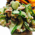 emumihq's cooksnap of when they made 時短！きゅうりとサバ缶和え.