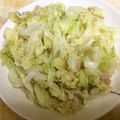 メイジももんじゃ's cooksnap of when they made キャベツとツナのカラシマヨネーズ和え.