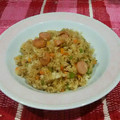 ☆サクサク☆'s cooksnap of when they made レンジで簡単♪きのこのカレー炒飯♡.