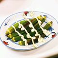 shibuchica's cooksnap of when they made オクラのマヨ＆ブラックペッパー焼き.
