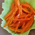 Amackerel's cooksnap of when they made 簡単☆スピードおかず！人参のナムル風.