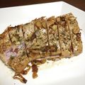 tatsuyaMTO's cooksnap of when they made マグロステーキ・にんにくバジル・父の日に.