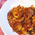 いくうき's cooksnap of when they made トマトが主役！？夏野菜のキーマカレー.