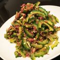 ありあ○'s cooksnap of when they made ゴーヤを大量消費！ゴーヤのコンビーフ炒め.