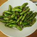 クックR3CG1E☆'s cooksnap of when they made 手が止まらない！３分で台湾風枝豆炒め.