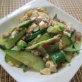 miyuki12's cooksnap of when they made きゅうりで♪豆腐ひき肉の甘辛炒め.