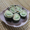 miyuki12's cooksnap of when they made ちくわの海苔しそチーズ巻き.