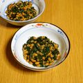 つちかな's cooksnap of when they made プレ農家めし◆夏バテに！モロヘイヤ納豆.