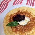 まれ子's cooksnap of when they made ふかふかもちカリ♥ホットケーキ.