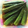 sumire's cooksnap of when they made オクラの煮びたし.