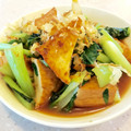 kawaramono's cooksnap of when they made 小松菜と油揚げの煮びたし.