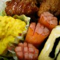 もりはん's cooksnap of when they made お弁当に♪花が咲いたよウインナー♪.