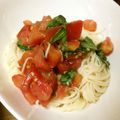 chou*'s cooksnap of when they made 素麺de冷製トマト.