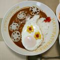 puniＫ's cooksnap of when they made とにかく可愛く目玉焼♪お花をＯＮ♪No３.