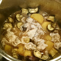 赤き血のイレブン's cooksnap of when they made さつまいもとナスと豚肉の甘煮.