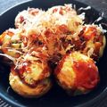 クック9T1D71☆'s cooksnap of when they made 米粉のたこ焼き.