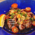 ruruchirin's cooksnap of when they made 茗荷と大葉で♪さっぱりかつおたたき.